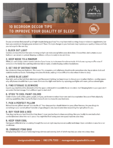 10 Bedroom Decor Tips to Improve Your Quality of Sleep