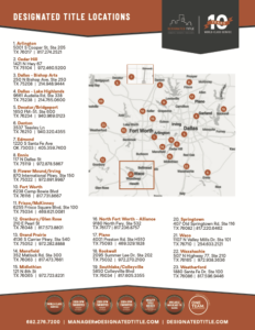 Texas & Oklahoma Office Locations